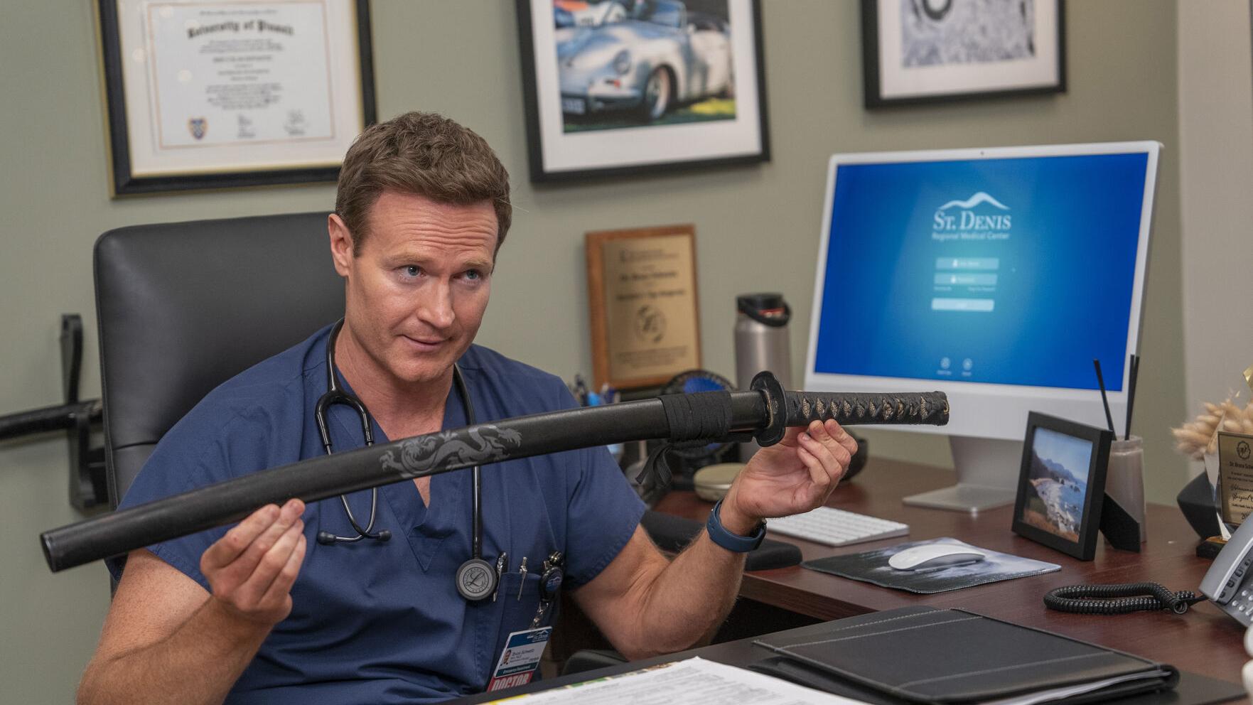 Josh Lawson operates on another level with 'St. Denis Medical'